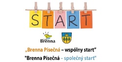 Logo projektu "Brenna Piseczna - wspólny start" 